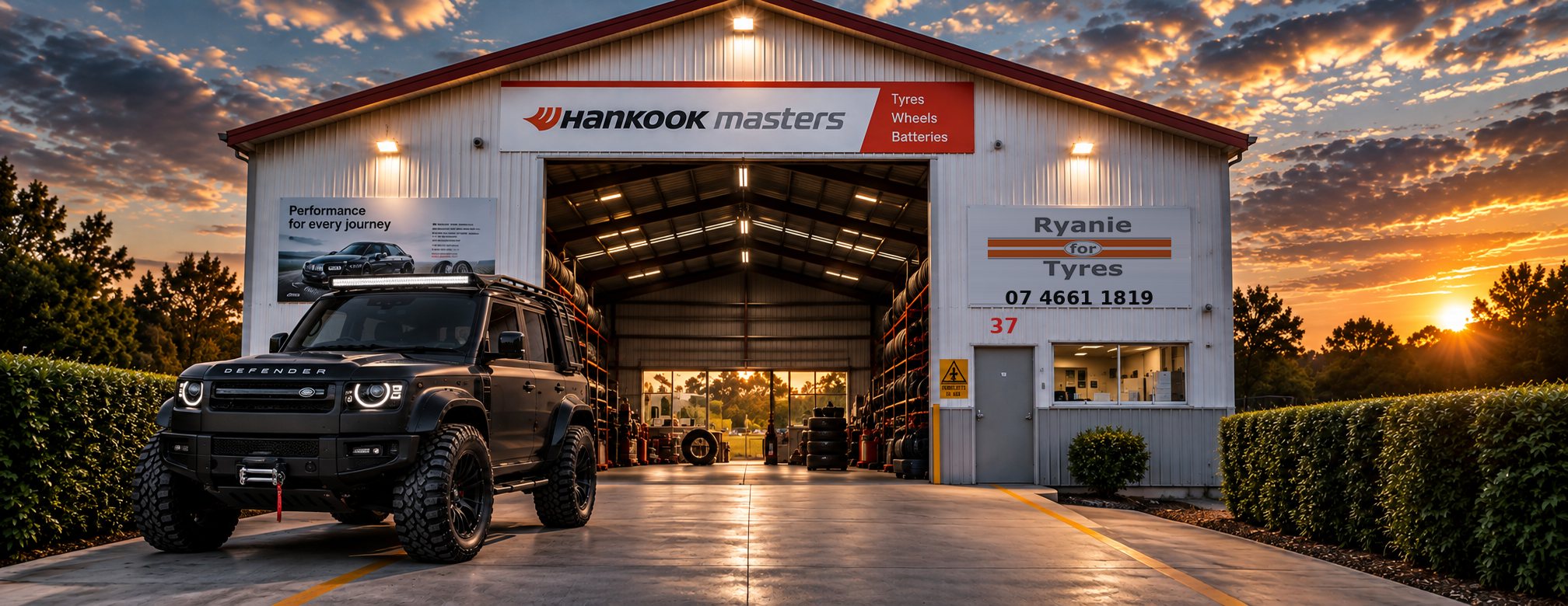 Ryanie for Tyres workshop and forecourt